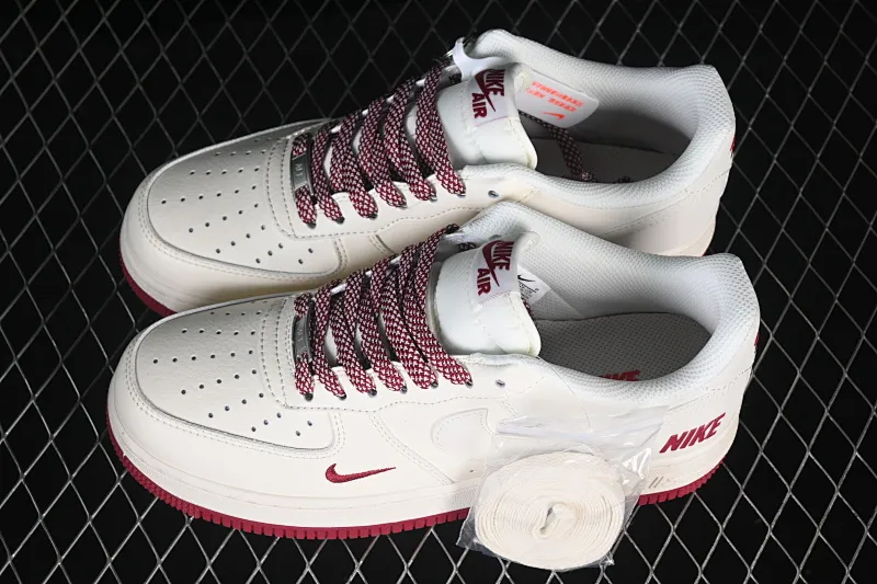 All Categories Nk Air Force 1 Air Force Series Nk Air Force 1 Low Air Force Low Nike Air Force 1'07 Low Burgundy Three Hook Air Force One Low Casual Sneakers JP2026-106